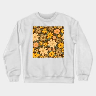 Boho floral polka dot Crewneck Sweatshirt